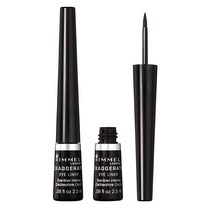 Rimmel Exaggerate 펠트 팁 아이 라이너 검정 2.26g(0.08 Fl 온스), 0.08 Fl Oz (Pack of 1), Black
