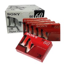 (아쇼핑)소니 6mm 미니 비디오카셋트 테이프 5매 소박스카세트 테잎 카트리지 녹화테이프 캠코더(아쇼핑)