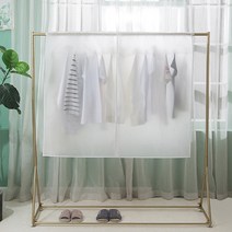 [1+1] 대형사이즈 반투명 행거커버 행거덮개 옷커버 옷가리개, 행거커버(1+1)
