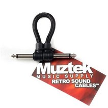 Muztek RETRO SOUND PATCH 15cm / RS-15 / 뮤즈텍 레트로 사운드 패치 케이블 / 이펙터용 패치케이블/기타케이블