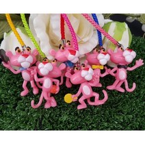 기타브랜드 ENK 핑크팬더 캐릭터 골프 티걸이/티꽂이 6종 1세트, 6종1세트