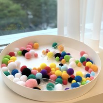 또또홈플레이 폼폼이 집게놀이 영유아 오감발달 소근육발달 색인지발달 간편한 엄마표 집콕놀이, 폼폼이놀이