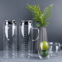 내열 유리 물병 눈금 2size 선택1종, 1300ml, 옵션선택
