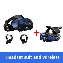vr챗 확장현실 혼합현실 가정IOT Ht 바이브 코스모스 VR 안경 프로페셔널 에디션 가상 현실 하프 라이프 헤, 한개옵션1, 02 Suit and wireless
