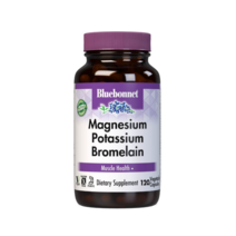 블루보넷 뉴트리션 마그네슘 포타슘 브로멜라인 120베지캡슐 칼륨 Potassium Bromelain 브로멜린 비건 글루텐 프리, 120정, 1개