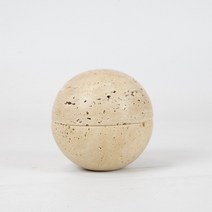 2023 홈바 테이블 10.5CM 천연 대리석 동굴 구멍 돌 라운드 향 버너 홈 티 테이블 룸 장식에 사용, 01 4XL