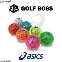 아식스 파크골프공 헥사곤 4피스 X-LABO 파크골프볼, 색상 : 핑크