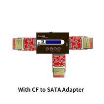 광학디스크 드라이브UReach PRO218 1to2 HDD SSD 복사기 독립형 IDE SATA NGFF, 06 with 3pc CF adpt