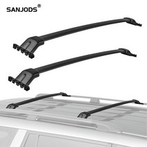 루프캐리어 SANJODS Roof Rack Replacement For Honda Pilot 2009 페어 OE 스타일 알루미늄 루프 랙 탑 크, 한개옵션0