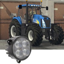 뉴홀랜드 T8010 트랙터용 12V 24V 40W Led 후드 조명 및 전구, 한개옵션0