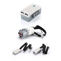 45300 WEDO 2.0 클래식 로보틱스 코어 세트 1 피스 전기 PF 빌딩 블록 부품 장난감 중간 모터, 02 light green