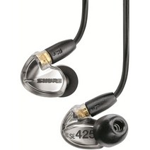 일본정품 2. SHURE 고차음성 이어폰 메탈릭 실버 SE425 -V -J B003Z1M752, 상세 설명 참조0