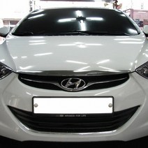 위몹 아반떼MD 크롬 본넷몰딩