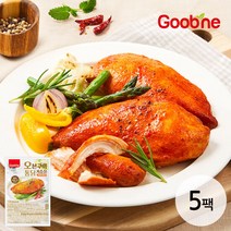 굽네몰 굽네 오븐구이 통 닭가슴살 오통닭 매콤바베큐 110g 5팩, 01_오통닭 매콤바베큐 5팩_CR02