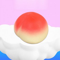 별도표기 복숭아 1P 말랑이 스퀴시 스트레스볼 찐득볼 끈끈이볼, 단품, 단품