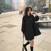 MOSAIRATION브리티시 트렌치코트 여성 미니 봄 A라인 디자인 고급감 감령 트렌드MJS-BI
