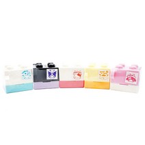 산리오 칭찬 도장 스탬프 엄마 칭찬도장 확인도장 스템프, A세트 (5개)