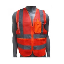 야간작업 필수 일체형 야광 안전조끼 공사현장 밤보호구 야식배달 형광띠