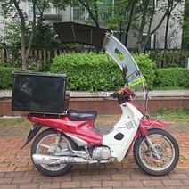 오토바이캐노피 씨티에이스 스쿠터 오토바이지붕 바이크 그늘막, 하늘색, 1개
