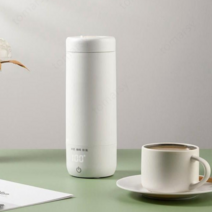 휴대용 전기포트 물주전자 여행용 전기 온수컵 미니 커피포트, 12V 차량용