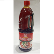 해표 고추맛기름 1.8L 요리백미 고추기름장 매운탕 해장국국물 순두부 요리