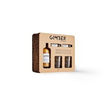GIMBER 유기농 생강농축액 500ml 선물세트 컵포함 생강청 생강차