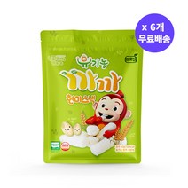 프로엠 코코몽 유기농 과자 까까 현미스낵 50g*6봉 / 프리미엄 아기과자, 1개