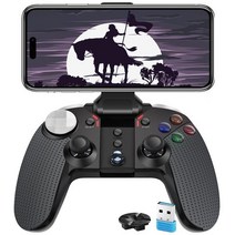 Wuzcon 블루투스 컨트롤러 게임패드 for iPhone 아이폰 Android PC/Mac TV Box 스팀덱 Switch XCloud and Playstation 플, Moonlight Knight