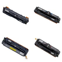 DDA 재생토너 HP color laserjet PRO M254nw 대용량 4색 1세트 검정 3500매/칼라 2500매, 1set