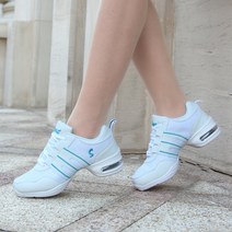 댄스학원 고급재즈단화 라인댄스화 여성용 신발 스포츠 기능 현대 무용 재즈 부드러운 밑창 브레스 왈츠 스, 01 4, 03 lz760-baiyue