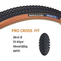 MTB 타이어 INNOVA-프로 29x2.1 MTB 자전거 타이어 인치 초경량 미끄럼 방지 60TPI 스틸 유선 노란색