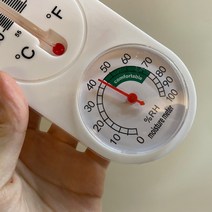 벽걸이온습도계 무전원 아날로그 벽걸이 온습도계 아날로그온습도계