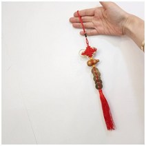 액막이 돌 들어오는 액운 복숭아나무 엽전 조롱박 오제전, 1개