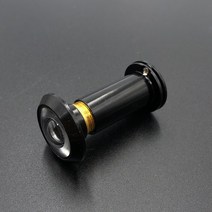 현관문 외시경 렌즈 방범 커버 도어뷰어16mm 블랙