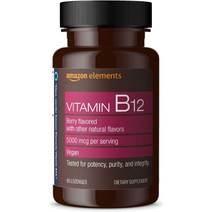 비타민 B12 캔디 메틸코발라민 5000MCG 65정 2개월분, 1팩