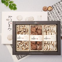 장흥동산 표고버섯 선물세트, 표고칩60g+흑화고100g+슬라이스50g
