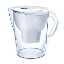 드롱기 물정화 주전자 3.5L Brita 필터 순수한 건강한 미네랄 워터 Lonizer 알칼리성 여과 냄비 홈 주방, 01 WHITE