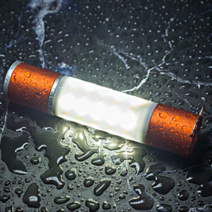 레나에너지 고용량 캠핑 감성 LED 알리마 랜턴 조명, 오렌지 (2600mAh)