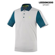 이동수스포츠 이동수 골프웨어 남성 반팔 피케 티셔츠 그레이 H9BTS3520-E1 MODA outlet D