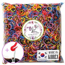 이쁨달다 이쁨봉봉밴드 +이지컷 대용량머리끈 100g 짱짱 쫀쫀 선명