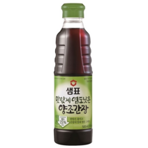 [샘표] 맛있게 염도낮은 양조간장 500ml, 단품