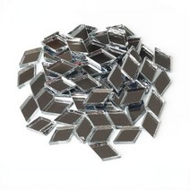 조명 시트지 스테인드글라스 마름모꼴 유리 모자이크 타일 100g 1x1cm DIY 예술 모자이크 공예품 만들기 취미 예술 홈 벽 장식, 7