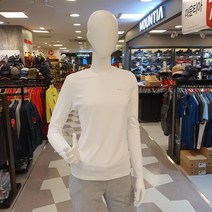 루이까스텔 가을 여성 골프 수입소재 기본 라운드 티셔츠 3LCTS994 화이트 루이777