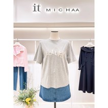 [정품] 잇미샤 그래픽 주얼리 레귤러핏 티셔츠 ITN3WTS130