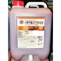 백설 매콤돼지불고기양념 10kg 가정 식당 업소 식자재 식재료