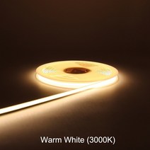 모니터조명 LED책상스탠드 공부등 8mm 5mm 와이드 코브 LED 스트립 조명 DC 12V 24V 빨간색 녹색 얼음 핑크 옐로우 따뜻한 차가운 흰색 테이프 바 CRI 90 가정, Warm White+DC 24V 5mm PCB+1 me