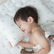 불로홈 유아 아기 꼰사인견 패드 쿨매트 신생아 사계절 고밀도 광목 토퍼 면 S(70x100cm), [별밤]