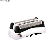 BRAUN 브라운면도기 시리즈3 호환 교체용 칼날망 21B/21S/30B/31B/32B/32S 적용대상 300s 301s 3010s 3020s 3030s 310bt 3080s 등, 21S실버