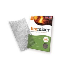 Firemizer 장작 절약 벽난로 및 목재 난로 장치 크레오소트 최소화 열 전도 최대화