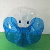 범퍼 버블 볼 공 운동회 야외 행사 단합대회 충격 저하 슈트 레크레이션 게임, 반쯤 맑고 푸른